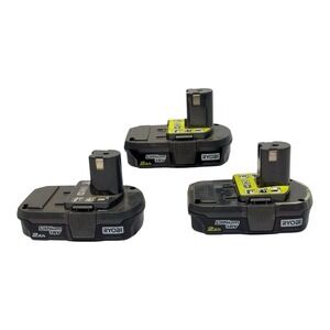 Ryobi 18volt Batteries P190 For Parts Not Working  Lot Of 3
